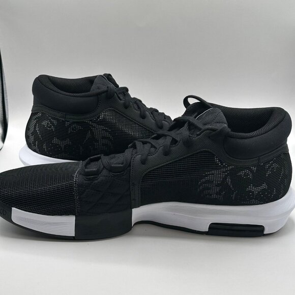 Men's Nike Lebron Witness VIII TB Black/White Basketball Shoes FB9944-002 Sz 18 - Picture 8 of 11